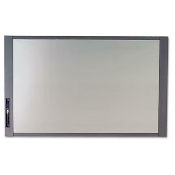 Easy-To-Organize InView Custom Whiteboard- 37 x 23- Graphite Frame EA40370